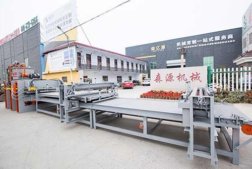 The second set of pavement assembly line customized by Ma Zong