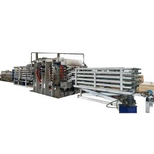 Finger joint straight panel splicing machine